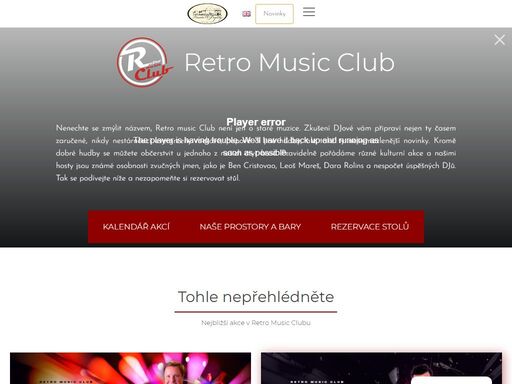 retro music club není jen o staré muzice. zkušení djové vám připraví nejen evergreeny rockové, popové či jiné hudby, ale také ty nejvymazlenější novinky.