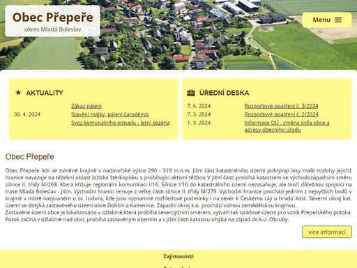 www.obec-prepere.cz