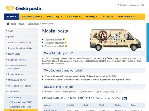 ceskaposta.cz/mobilni-posta