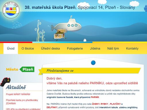 www.skolka-spojovaci.cz