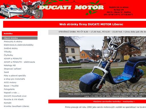 www.ducatimotor-liberec.cz
