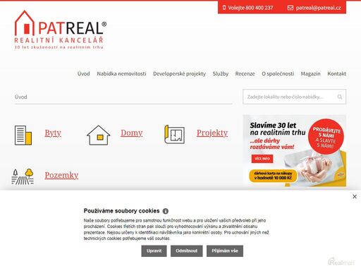 www.patreal.cz
