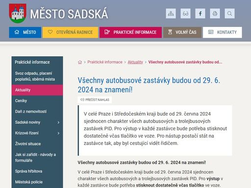 www.mesto-sadska.cz