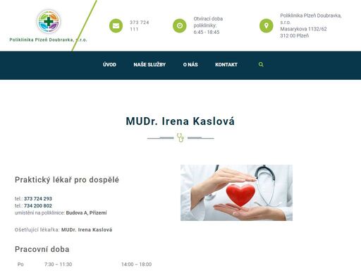 www.poliklinikadoubravka.cz/lekari/mudr-irena-kaslova