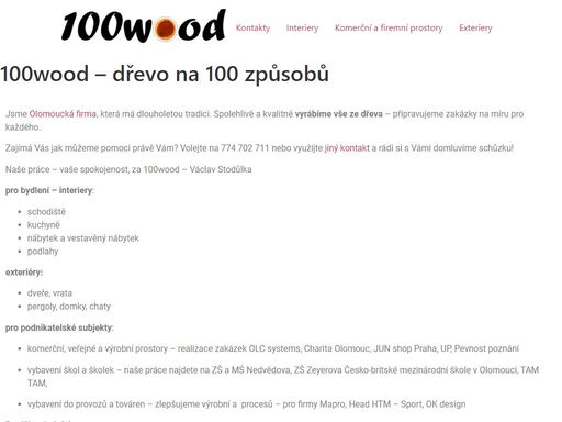 100wood.cz