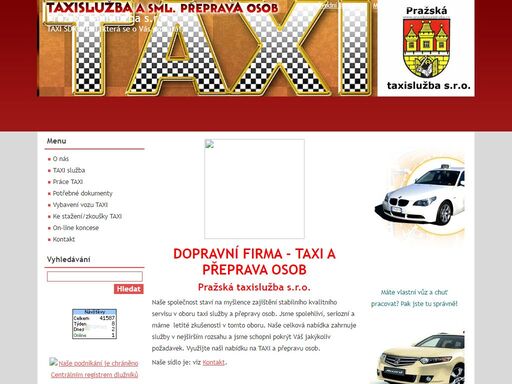 pražská taxislužba s.r.o. je společnost s legálně udělenými koncesemi na taxislužbu a sml. přepravu osob.práce taxi,skvělá cena,letité zkušenosti,poradenství v oboru taxi,praha.