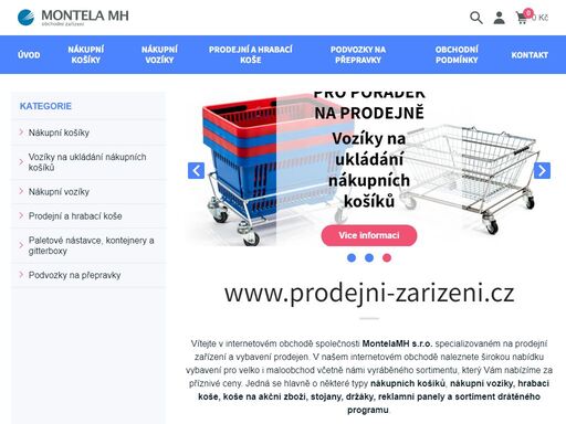 vybavení a zařízení maloobchodních prodejen | prodejni-zarizeni.cz