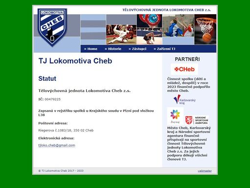 www.tj-lokomotiva-cheb.cz