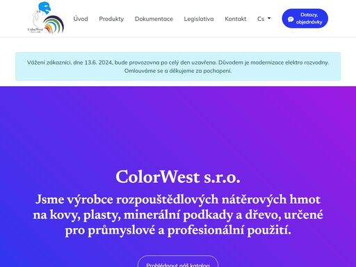 www.colorwest.cz