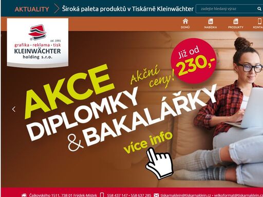 www.tiskarnaklein.cz