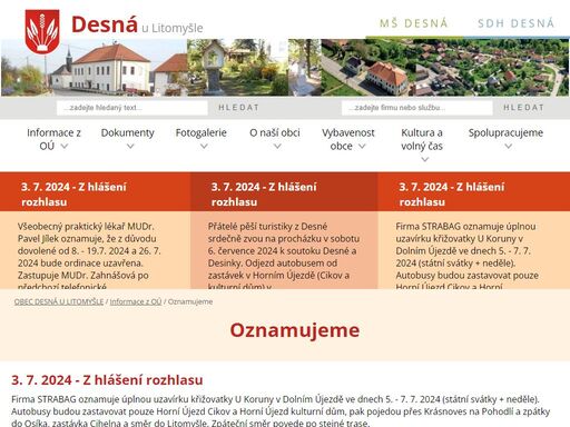 www.obecdesna.cz