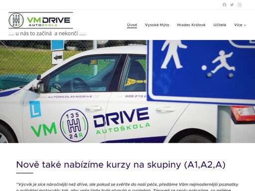 www.autoskolavmdrive.cz