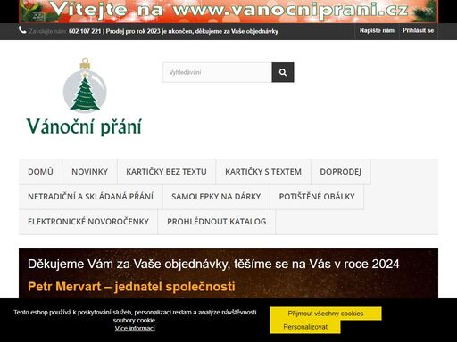 www.vanocniprani.cz