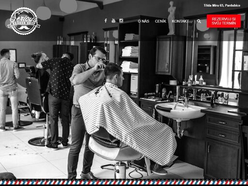 serious barbershop - jsme tradiční pánské holičství. stříháme klasické, módní i extravagantní účesy. holíme břitvou metodou hot towel. tradiční barber shop pardubice.