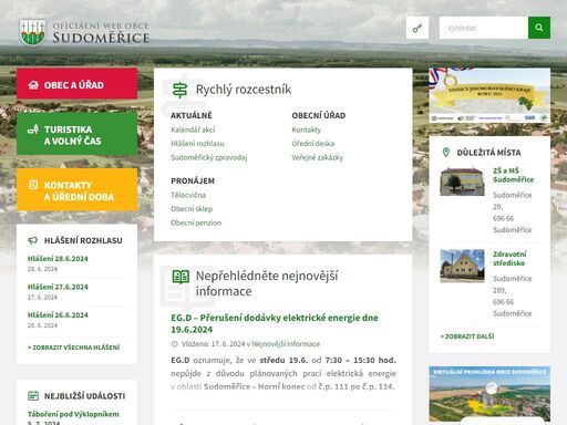 www.obecsudomerice.cz