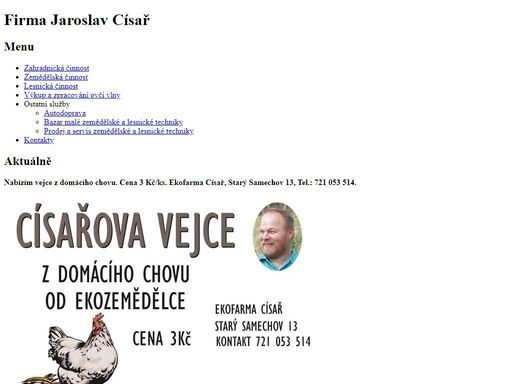 www.firma-cisar.cz
