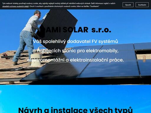 návrh a realizace fv systémů, vyřízení dotací z programů nzú a nzú light