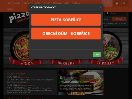 pizza kobeřice rozvoz pizzy a jídla od opavy po kobeřice