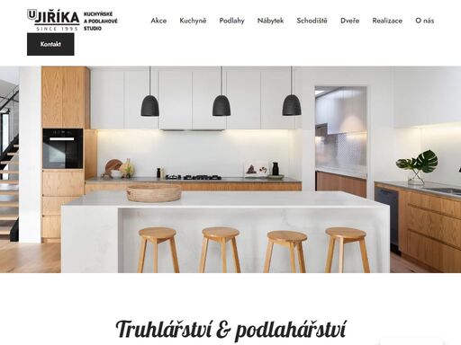 jsme malé rodinné truhlářství a podlahářství z mladé boleslavi. okážeme vám vyrobit cokoliv od kuchyní na klíč po pokládku podlahy, nábytek či dveře.