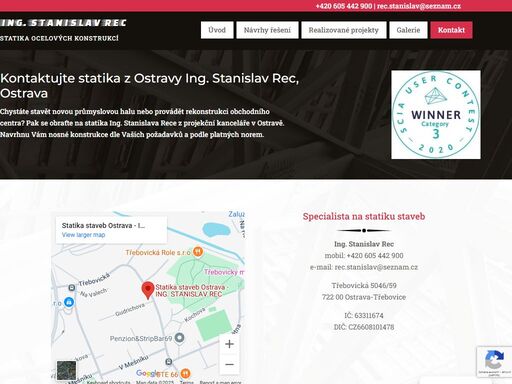 oslovte statiky z ostravské kanceláře ing. stanislava rece. specializují se na nosné konstrukce, ale navrhnou vám i speciální konstrukce např. vrata pro slony. statici ostrava.