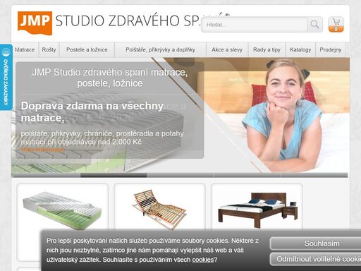 kvalitní matrace na míru, postele z masivu i lamina, ložnice, rozkládací postele. vše česká výroba a vysoká kvalita. přijďte si k nám vybrat lepší spaní!