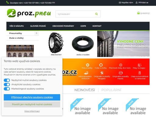 pneumatiky, ruské pneumatiky, nákladní pneu, traktorové pneu, zemědělské pneu, nakladače a průmyslové pneu, lesnické pneu, přívěsové pneu za osobní vozidlo, atv pneu - čtyřkolky, moto pneu, duše a vložky