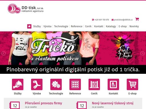     hledáte nejlepšího partnera pro reklamu, velkoplošný tisk, tamponový tisk, sítotisk, řezanou reklamu či tvorbu webu?
	naše reklamní agentura hustopeče se svým strojovým vybavením vám nabízí své služby.  