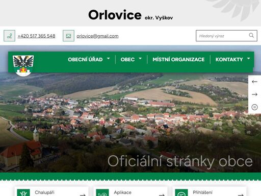 obec orlovice