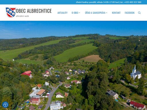 obec albrechtice - oficiální webové stránky obce a úřadu