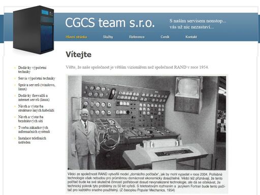 cgcs team s.r.o. - s naším servisem nonstop ... vás už nic nezastaví