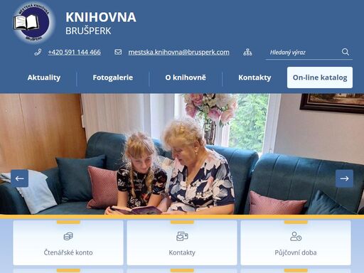 knihovna brušperk