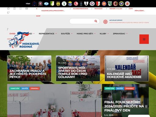 www.pozemnihokej.cz