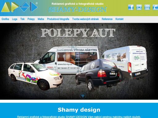 reklamní agentura shamy design kladno nabízí kompletní služby v oblasti reklamy. 