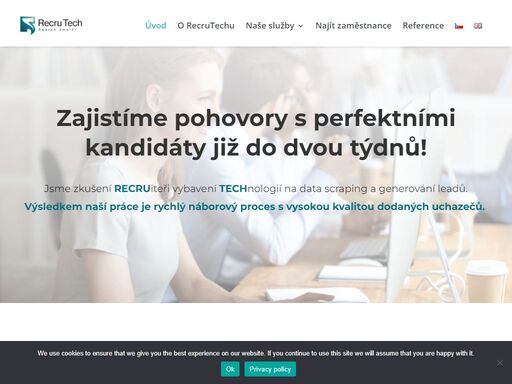 váš partner pro moderní nábor a hr technologie. specializujeme se na efektivní vyhledávání talentů, optimalizaci pracovních procesů a inovativní řešení pro zaměstnavatele i uchazeče. objevte, jak naše inteligentní nástroje a expertíza mohou urychlit váš náborový proces a zabezpečit váš tým kvalitními kandidáty. navštivte nás a posuňte své náborové strategie na novou úroveň!