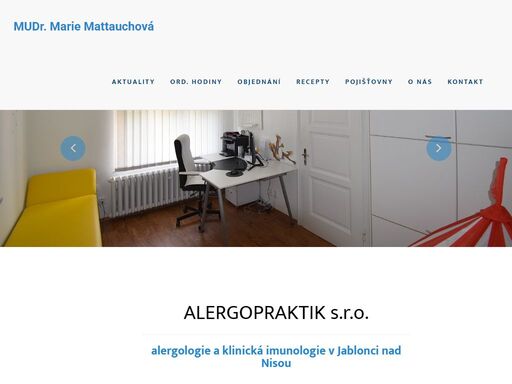 alergologicko imunologická ordinace pro děti a dospělé - alergologie a klinická imunologie