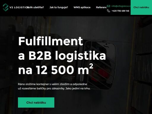 ve v2 logistics najdeme řešení, které vám sedne. příjem zboží, fulfillment i vratky vyřídíme rychleji, bez starostí a se stejnou péčí jako vy.