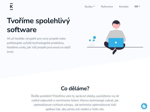 vývoj softwaru, kterému můžete důvěřovat. zaměřujeme se na vývoj softwaru na zakázku s vysokou přidanou hodnotou. jsme odborníci na magento, pimcore, php, javascript a go.