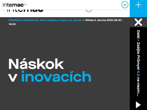 ve výzkumné a inovačním centru intemac se specializujeme na pokročilé výrobní technologie a digitalizaci výrobních firem s využitím prvků průmyslu 4…