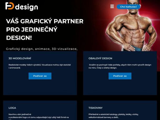 grafický design, animace, 3d vizualizace, 
