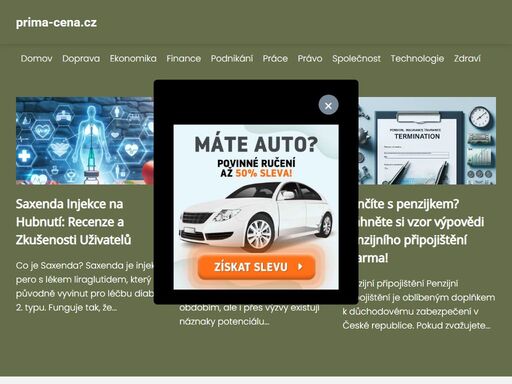 prima-cena.cz - časopis plný skvělých tipů a slev pro chytré nakupování. objevte nejnovější trendy a získejte inspiraci pro levnější nákupy!