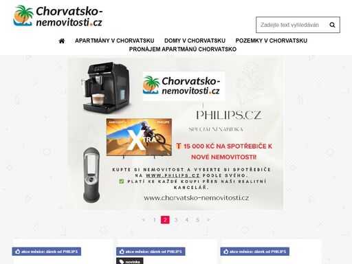 chorvatské nemovitosti. nejnižší ceny rekreačních apartmánů a domů.