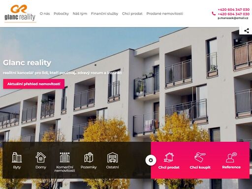 česká realitní kancelář působící v městech - ostrava, opava, nový jičín, frýdek-místek. zajišťujeme prodej a pronájem bytů, domů, chat a pozemků.