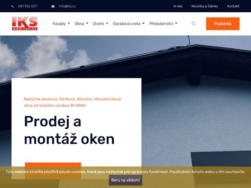 zateplování fasád - odvětrávané fasády marmoroc, sokly, okna a dveře, žaluzie, rolety, markýzy, garážová vrata.