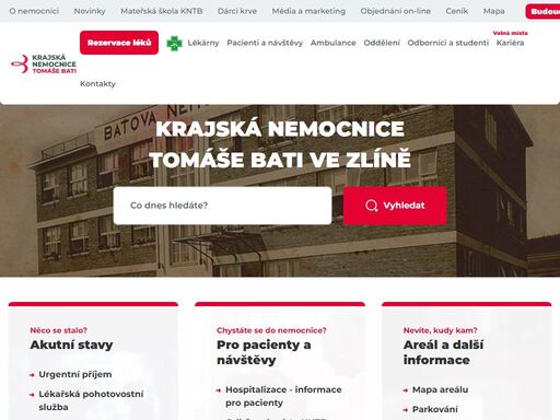 krajská nemocnice tomáše bati ve zlíně 