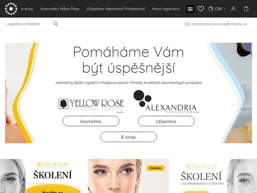 rodinná firma chardé už několik let umožňuje desítkám kosmetických salónů růst. jak pomůže právě vašemu salonu získat nové klienty a znásobit tržby? prostřednictvím profesionálního školení, kvalitní kosmetiky a unikátního postupu epilace cukrovou pastou.