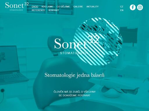 sonet32 s.r.o. - stomatologická ordinace praha - preventivní vyšetření, dentální hygiena, estetická stomatologie, stomatologická chirurgie, dentální implantologie