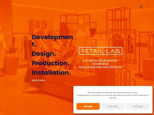 development, design, production, installation and more...