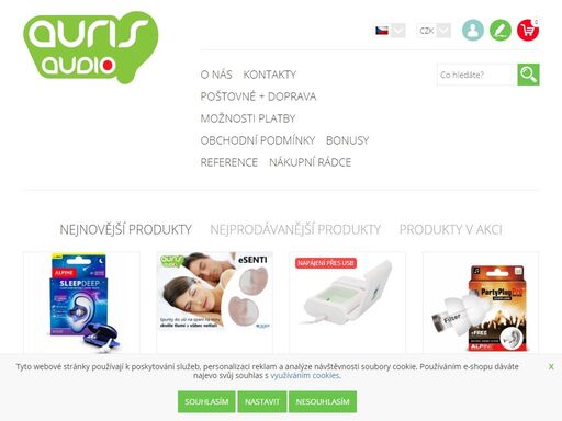 špičkové špunty do uší proti hluku a vodě. ochrana sluchu pro muzikanty a dje. baterie do sluchadel a další příslušenství. dobré ceny, rychlé dodání!