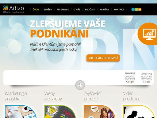 potřebujete profesionální web na míru? chcete zvýšit váš zisk nebo natočit video k vašim produktům nebo o firmě? nevíte si rady s vaším e-shopem? webové stránky brno.
