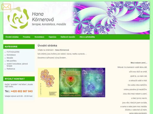 hana kornerová, duchovní poezie